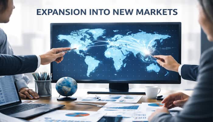 Expansion into New Markets - Live Casino Magic - Live CasinoMagic Futuristic global gaming expansion concept showcasing digital connectivity, representing playmyworld latest news updates on cross-platform gaming, immersive virtual worlds, and global player engagement trends