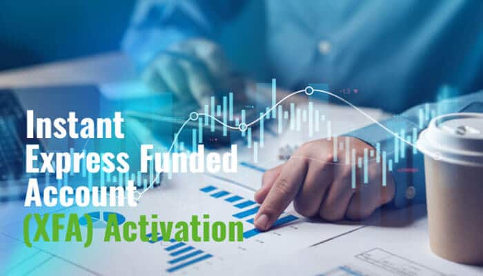 Instant Express Funded Account XFA Activation - Live Casino Magic - Live CasinoMagic Topstep Dashboard displaying Instant Express Funded Account (XFA) activation process with trading performance analytics, market charts, and funded account management features for futures traders.