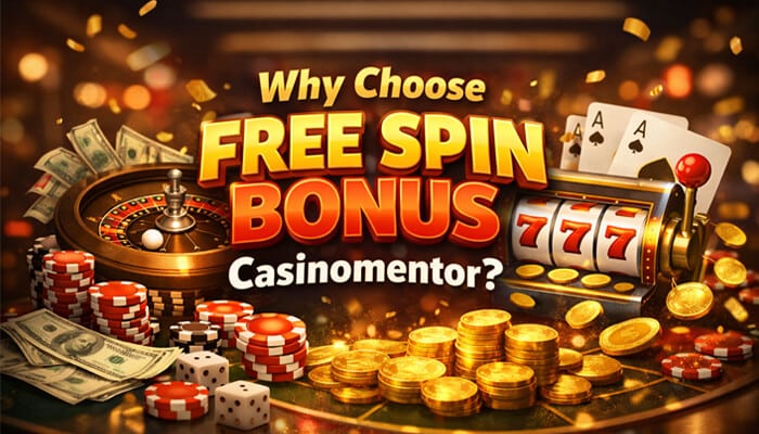 Why Choose Free Spin Bonus Casinomentor - Live Casino Magic - Live CasinoMagic Free Spin Bonus Casinomentor offers exciting rewards with slots, roulette, and poker elements, enhancing your gaming experience.