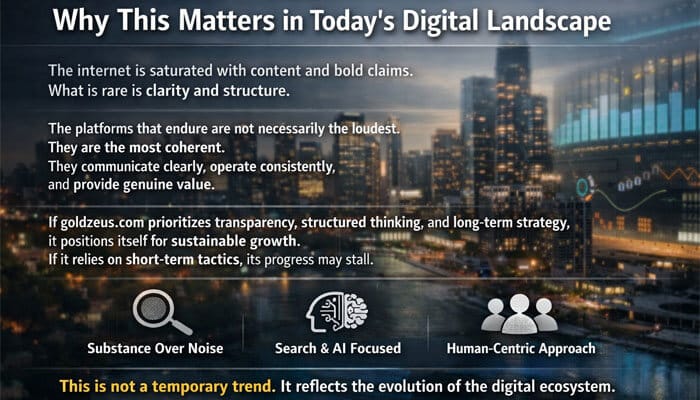 Why This Matters in Todays Digital Landscape - Live Casino Magic - Live CasinoMagic goldzeus.com - Why this matters in today’s digital landscape. The image highlights the importance of clarity and structure in a world saturated with content. The visual shows a city skyline with business charts and digital elements, symbolizing the strategic role of transparency, structured thinking, and sustainable growth. goldzeus.com is positioned as a forward-thinking platform focused on substance over noise, search and AI-driven insights, and a human-centric approach to business growth.
