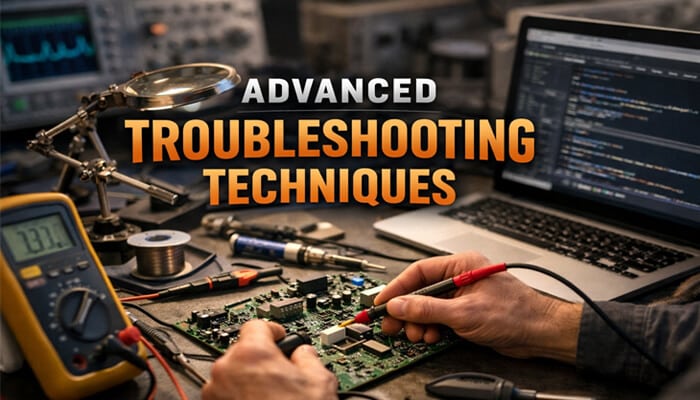 Advanced Troubleshooting Techniques - Live Casino Magic - Live CasinoMagic Fixing bvostfus python issue with advanced troubleshooting techniques, featuring a digital multimeter and Python code on a laptop.