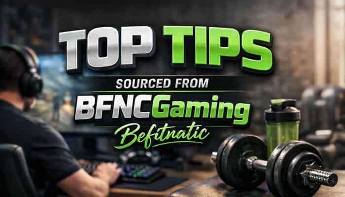 Top Tips Sourced from BFNCGaming Befitnatic - Live Casino Magic - Live CasinoMagic BFNCGaming Gaming Info from Befitnatic top tips visual featuring gamer setup with performance gear, highlighting optimized gameplay strategies, XP farming methods, combat techniques, and data-backed gaming insights for skill improvement in 2025