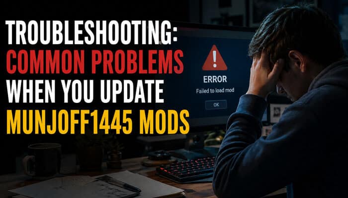 Troubleshooting Common Problems When You Update Munjoff1445 Mods - Live Casino Magic - Live CasinoMagic Troubleshooting common problems when Update Munjoff1445 Mods. This guide addresses error messages, update failures, and compatibility issues that can occur during the mod update process, ensuring a smooth and successful installation. Learn how to fix the most frequent errors and optimize your gaming experience.