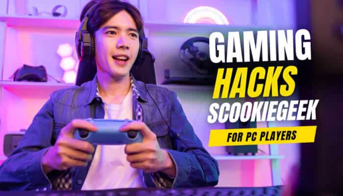 Gaming Hacks ScookieGeek for PC Players - Live Casino Magic - Live CasinoMagic Gaming Hacks ScookieGeek for PC players showing a modern gamer using advanced controller techniques, low-lag gaming setup, FPS boosting tips, and safe competitive gaming strategies in 2026.