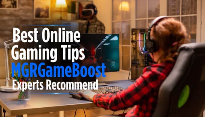 Best Online Gaming Tips MGRGameBoost Experts Recommend - Live Casino Magic - Live CasinoMagic Online Gaming Tips MGRGameBoost featuring a competitive gamer using a high-performance gaming setup to learn expert strategies, improve skills, and enhance online gameplay performance.