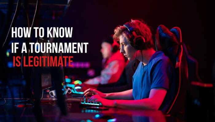 How to Know If a Tournament Is Legitimate - Live Casino Magic - Live CasinoMagic Where to Find Gaming Tournaments TheHakevent showing a competitive esports player verifying a legitimate gaming tournament, highlighting trusted esports events, safe tournament platforms, player registration, and authentic gaming competitions.