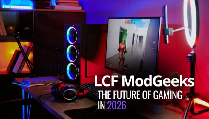 LCFModGeeks and the Future of Gaming in 2026 - Live Casino Magic - Live CasinoMagic Gaming Updates LCFModGeeks showcasing the future of gaming in 2026 with an advanced gaming setup, high-performance PC, immersive gameplay experience, latest game updates, mods, and technology trends.